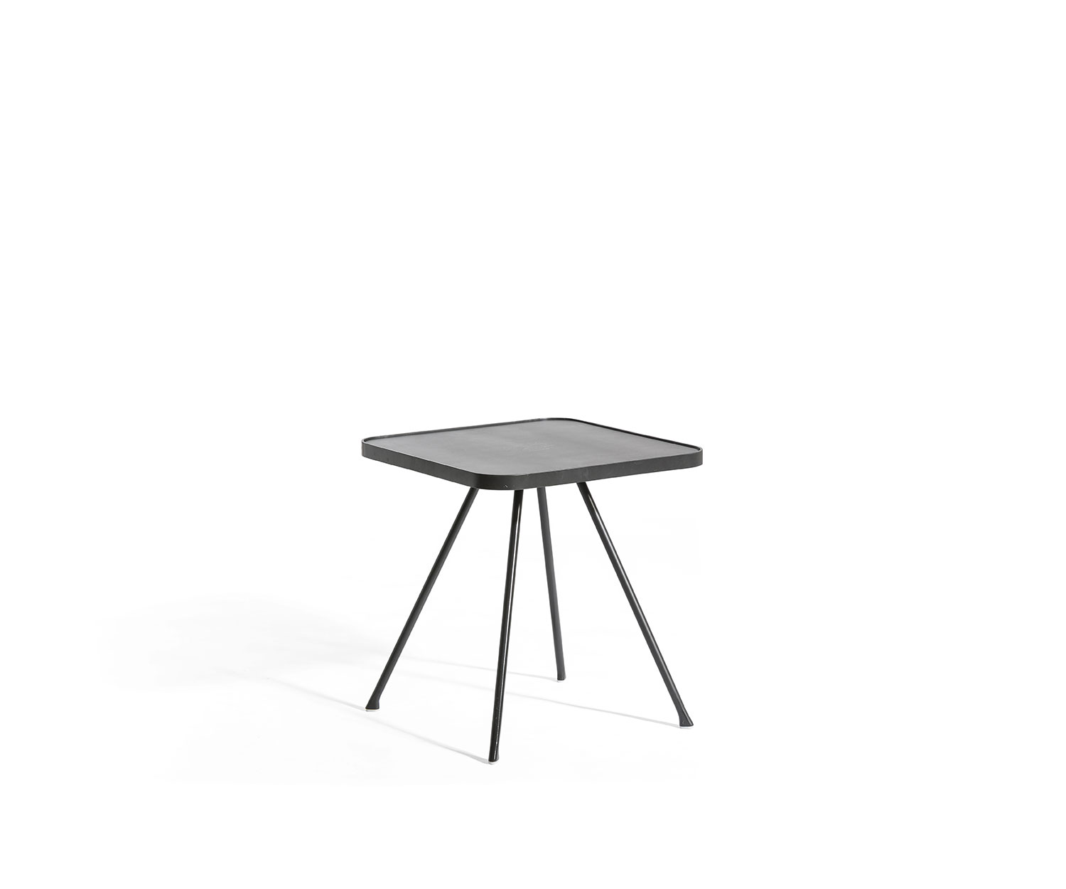 Oasiq Attol Aluminium Table d'appoint anthracite 45x45x49cm 