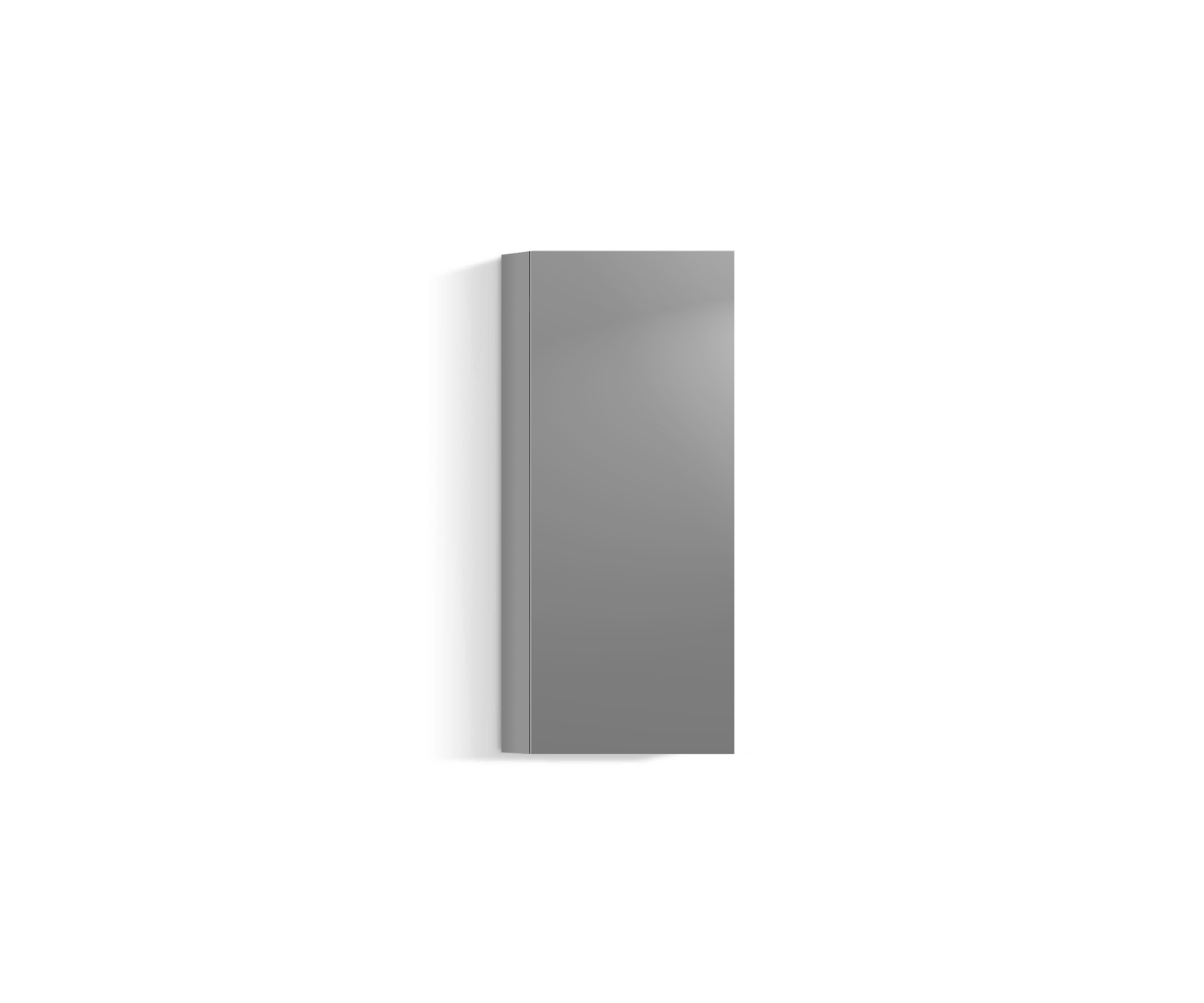 Elément suspendu design salon Vertical H96 L45 gris clair330