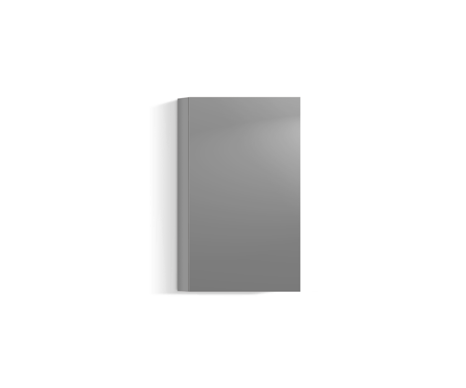 Elément suspendu design salon Vertical H96 L60 gris clair330