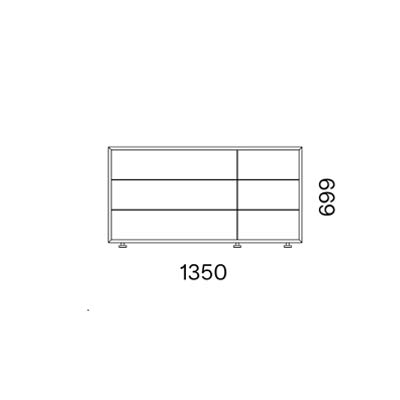 B 135 cm