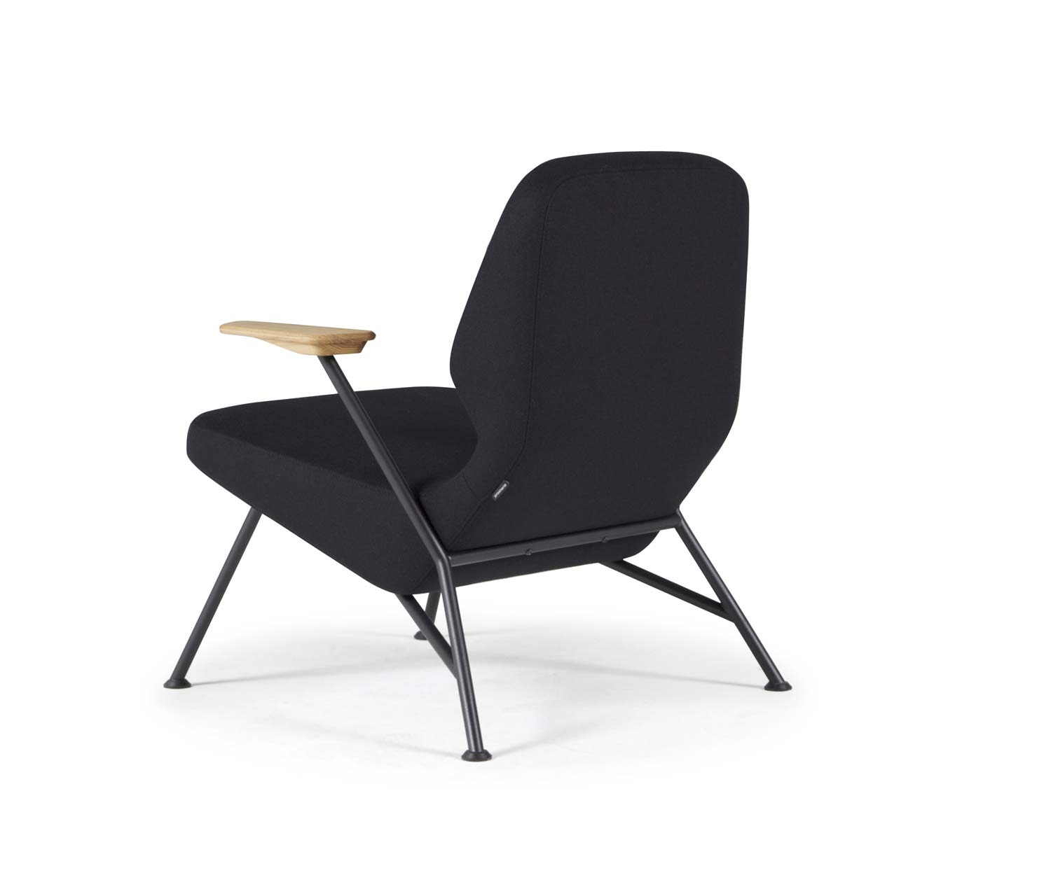 Prostoria Fauteuil Oblique Structure métallique noir Vue arrière