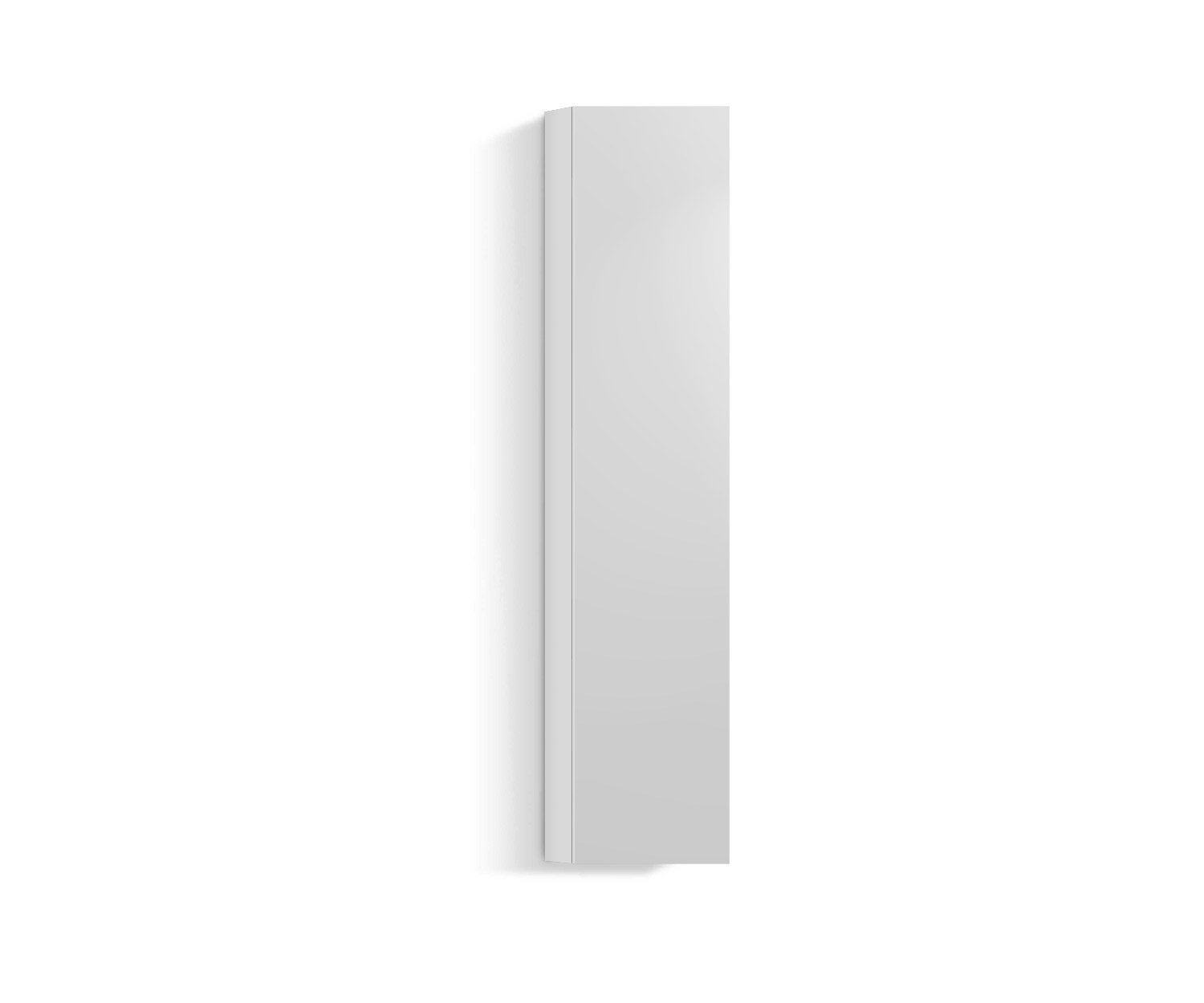 Armoire suspendue design salon Vertical H160 L30 blanc300