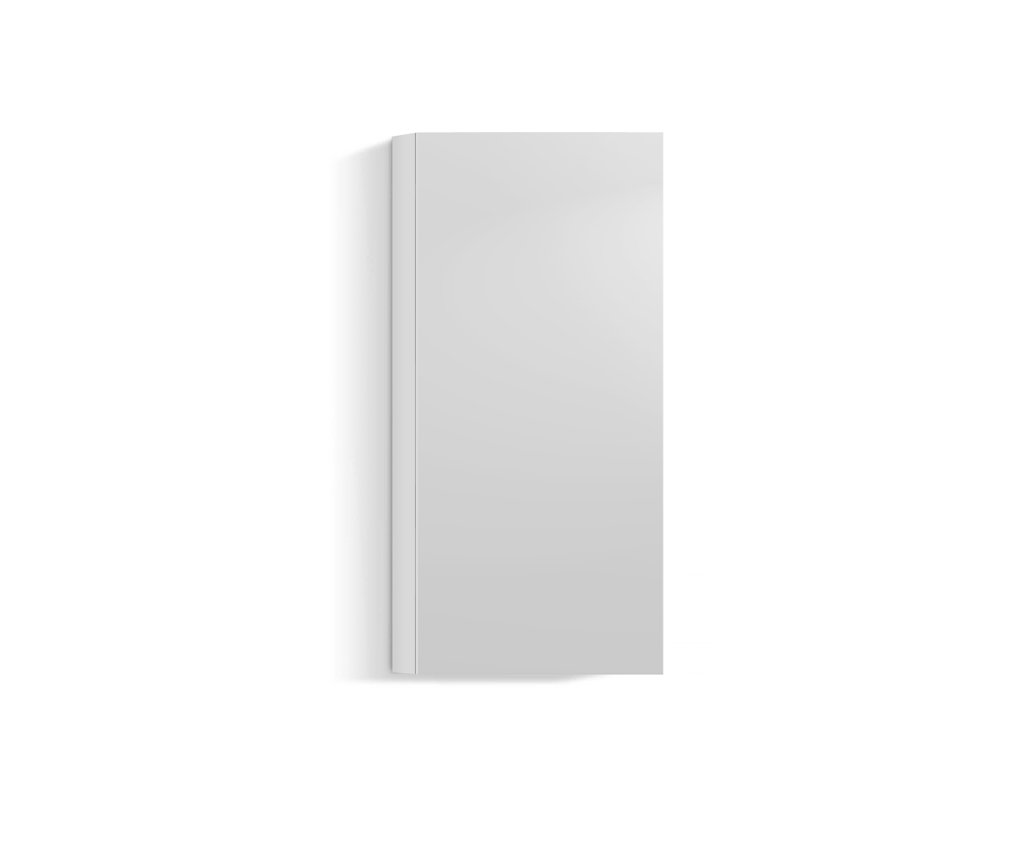 Armoire suspendue design salon Vertical H128 L60 blanc300