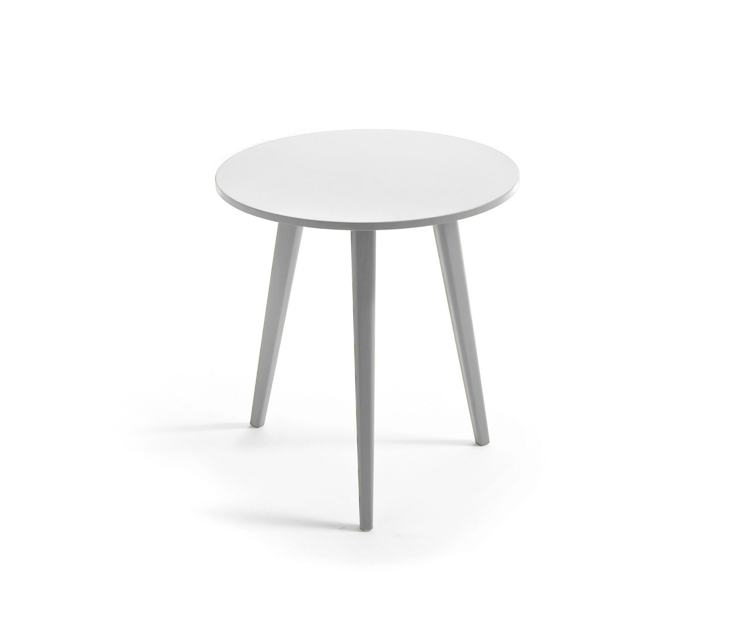 Novamobili Table d'appoint Trio blanc mat300